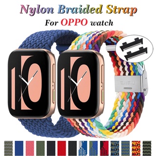 สินค้า สายเข็มขัดไนล่อนถักสําหรับ Oppo Watch 41 มม. 46 มม. 41 มม. 46 มม.