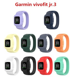 สําหรับ Garmin vivofit jr.3 สายซิลิโคนนิ่ม ไม่มีหัวเข็มขัด