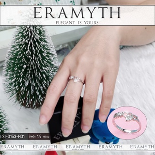 Eramyth Jewelry แหวน เงินแท้ SI-0153-R01 งานฝังเพชรสวิลCZ สินค้ามาตรฐานส่งออก(สินค้าพร้อมส่ง)