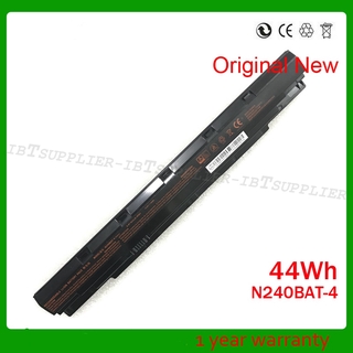 ❤14.8V 44Wh N240BAT-3 N240BAT-4 Laptop Battery For Clevo N240BU N240JU N250LU NP3240 NP3245