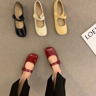 ภาพหน้าปกสินค้ารองเท้าแมรี่เจน พื้นแบน แบบนิ่ม สีแดง เข้ากับทุกการแต่งกาย แฟชั่นฤดูใบไม้ผลิ สไตล์เรโทร สําหรับผู้หญิง 2022 ที่เกี่ยวข้อง
