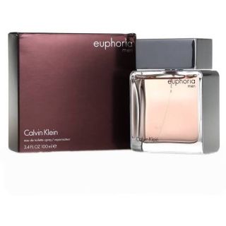 (แท้100%)   Ck euphoria men edt 100ml กล่องซีล per9