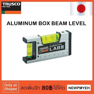 TRUSCO : 229-6985 (LABM-100) ALUMINUM BOX BEAM LEVEL เครื่องมือวัดระดับน้ำแม่เหล็ก