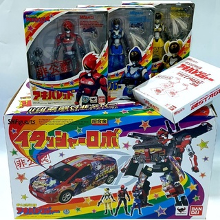 🌟New🌟S.H.Figuarts Hikonin Sentai Akibaranger Season1 ฟิกอาร์ตขบวนการ อะกิบะเรนเจอร์+Machine Itasha Chogokin Bandai