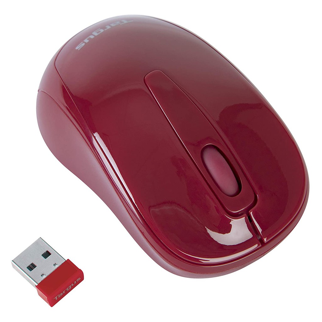 targus-w600-wireless-optical-mouse-red-เม้าส์ไร้สายสีแดง-ของแท้-ประกันศูนย์-3ปี