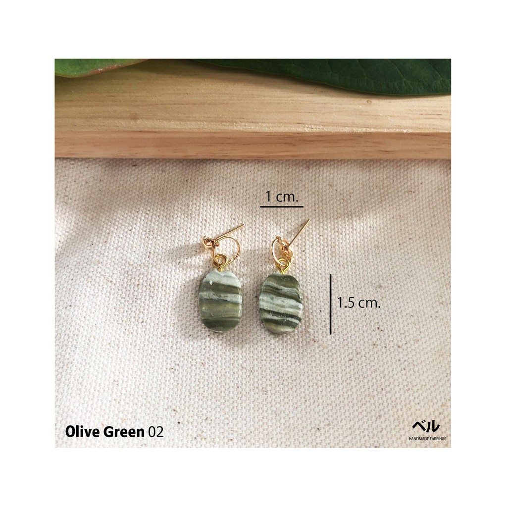 ต่างหูแฟชั่น-ต่างหูวินเทจ-handmade-earring-สี-olive-green-02