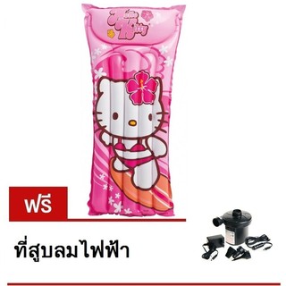 Intex แพยาง ของเล่นเด็ก สระน้ำ แพยางสูบลมน 58718(pink)