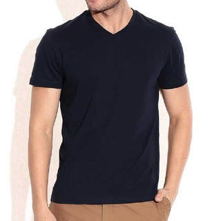ภาพขนาดย่อของภาพหน้าปกสินค้าTshirtmart เสื้อยืด คอวี สีขาว สีดำ ผ้าฝ้าย100% - SV จากร้าน tshirtmart บน Shopee ภาพที่ 7