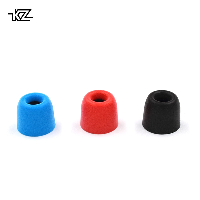 ภาพหน้าปกสินค้าKZ 1Pair(2pcs) 5mm M size Noise Isolating Memory Foam Ear Tips Ear Foam Eartips For In Ear Earphone Earbud Headset จากร้าน bangbangbang.th บน Shopee