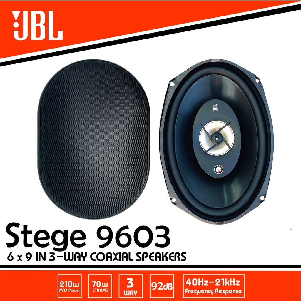 ราคาสุดคุ้ม! JBL Stage 9603 ลำโพง 3 ทาง ขนาด 6x9 นิ้ว | Shopee Thailand