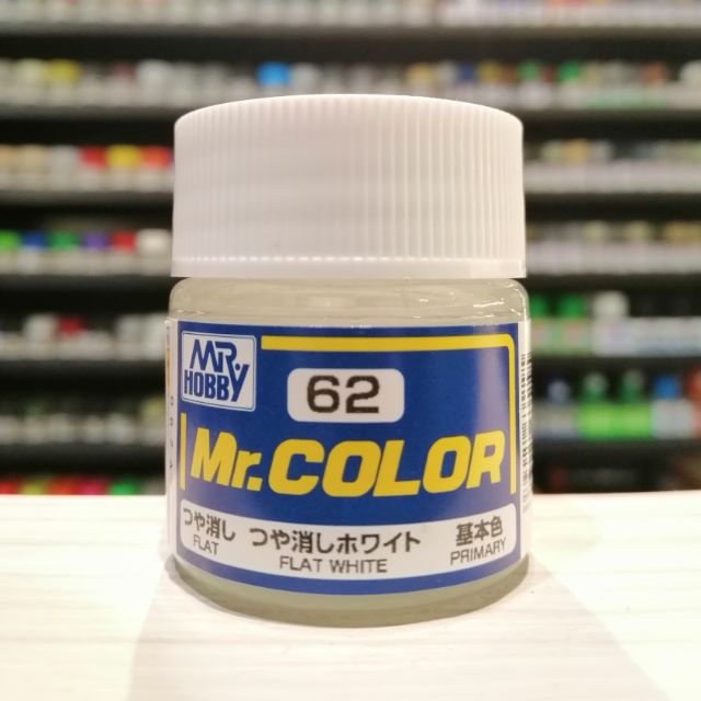สี Mr.COLOR no.62 FLAT WHITE | Shopee Thailand