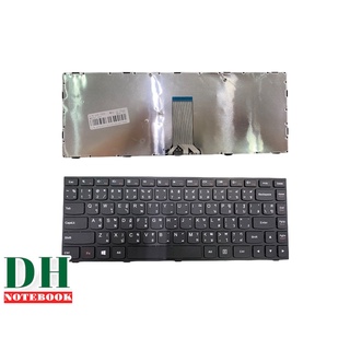 คีย์บอร์ดโน๊ตบุ๊ค keyboard  Lenovo G40-70 G41-35 G40-75 G40-80 G40-30 G40-45 B40-70 B40-30 B40-45 Z40-70 สีดำ TH-ENG