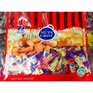 สินค้า Nut crisp/YIngpai (ขนมถั่วอัดแท่ง) ถั่วตุ๊บตับ 🥜