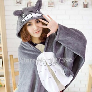 เสื้อคลุม Totoro มีฮู้ด