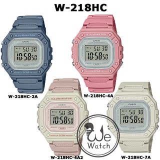 ร้านแนะนำCASIO ของแท้รุ่น W 218HC W 218HD W 218H W 219H นาฬิกาผู้ชาย ยอดนิยม กล่องและรับประกัน 1ปี W218H W218 W219H W219 img 1