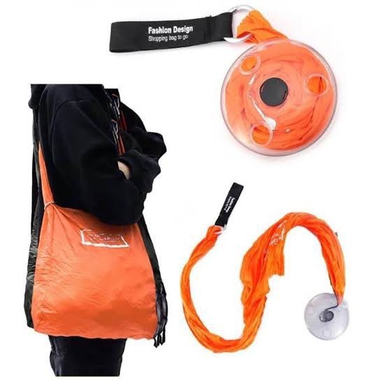 superhomeshop-กระเป๋าผ้าหมุนเก็บได้-กระเป๋าผ้าพกพา-roll-up-shopping-bag-รุ่น-shopping-bag-roll-up-portable-21may-j1