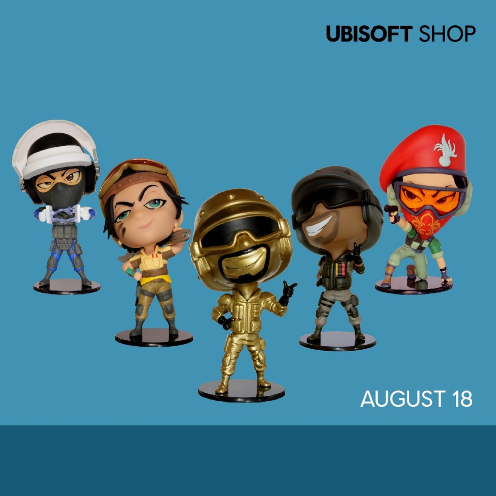 Ubisot: Rainbow Six Siege Collection: Chibi Series 5 SET(5pcs) | Shopee ...