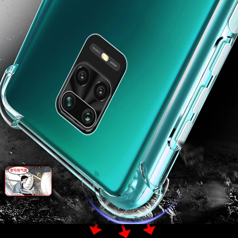 ภาพสินค้าเคส OPPO OPPO Reno 4Z 4 3 Pro Transparent Soft Airbag anti-fall Case OPPO A53 A93 A92 A52 R11S R11 R9S R9 R15 R17 Pro Plus ซิลิโคนคุณภาพสูงกันกระแทก จากร้าน 900mm.th บน Shopee ภาพที่ 1