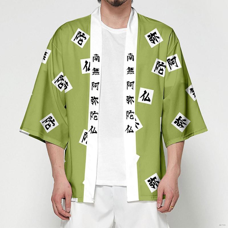 ภาพสินค้าamymoons เสื้อคลุม เสื้อคลุมกิโมโน Demon slayer : kimetsu No yaiba สำหรับ Unisex จากร้าน hcvwx7wtn42u7vtejrkjh9s5zasy บน Shopee ภาพที่ 7