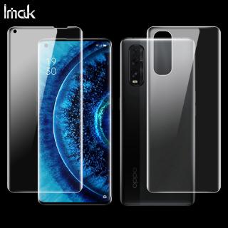 Imak OPPO Find X2 Full Cover Screen Protector Oppo FindX2 Soft Clear Front / Back Rear Hydrogel Film