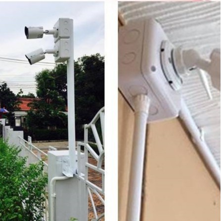 กล่องพักสาย-cctv-กล้องวงจรปิด-boxกันน้ำ-4x4-brand-hiview-1ชุด4-กล่อง