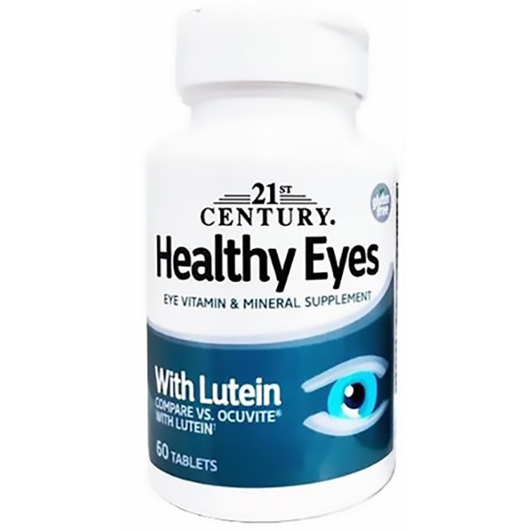 ภาพสินค้าวิตามินบำรุงสายตา 21st Century Healthy Eyes with Lutein 60 Tablets จากร้าน iluxuryherb บน Shopee ภาพที่ 1