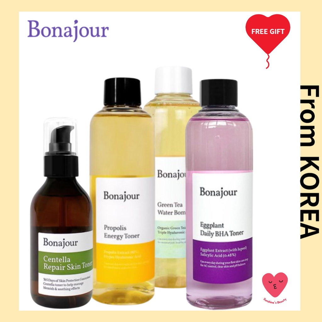 bonajour-โทนเนอร์-ซ่อมแซมผิว-สูตรชาเขียว