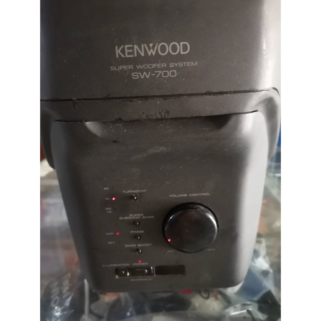 Subwoofer KENWOOD SW700 มือสองใช้งานปกติ Shopee Thailand