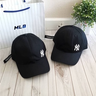 หมวก MLB Cap ของแท้ 100% ป้ายเกาหลี 🇰🇷 หมวก NY รุ่น Logo ด้านข้าง หาง Yankees [พร้อมส่ง]