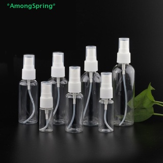 Amongspring&gt; ขวดเปล่าพลาสติกใส ขนาดเล็ก แบบพกพา