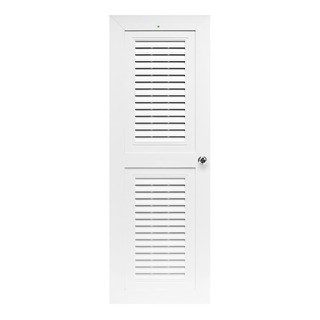 Bathroom door KING 70X200 CM KG-3 ABS DOOR WHITE Door frame Door window ประตูห้องน้ำ ประตูห้องน้ำABS KING KG-3 70x200 ซม