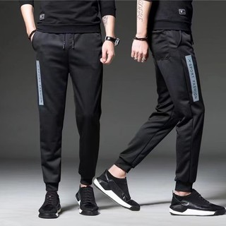 ภาพหน้าปกสินค้าLILEE MEN กางเกงขายาว กางเกงวอมแฟชั่น ลำลอง ผู้ชาย ผ้าระบายอากาศไม่ซับเหงื่อ ไม่ร้อนไม่อับชื้น (สีดำ) รุ่น MM43 ที่เกี่ยวข้อง