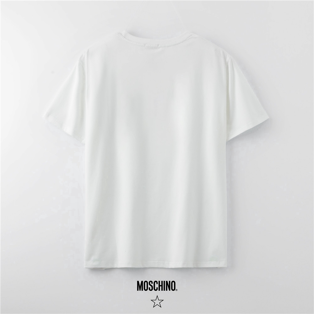 classic-printed-short-sleeved-unisex-shirt-white-black-wild-pattern-logo-print-basic-o-neck-short-sleeve-t-shirtsเสื้อ