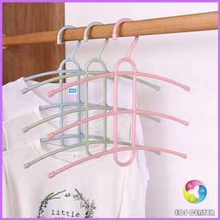 Eos Center ไม้แขวนเสื้อ ก้างปลา ไม้แขวน 3 ชั้น  Portable Hanger