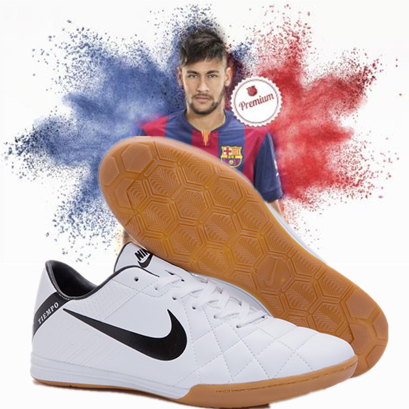 รูปภาพของส่งจากกรุงเทพ Nike Tiempo Turf รองเท้าฟุตบอลรองเท้าฟุตบอลอาชีพรองเท้าฟุตบอลฟุตซอล Pan รองเท้าฟุตซอลลองเช็คราคา