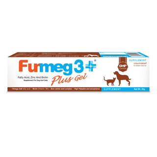 Furmeg-3-plus gel 30g.อาหารเสริมเฟอร์แม๊กทรีพลัส ชนิดเจล 30กรัม ×1 หลอด