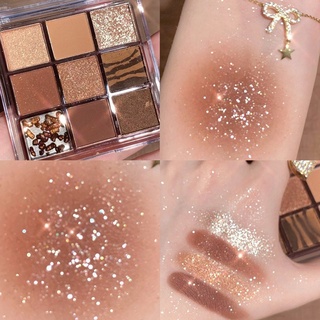 ภาพขนาดย่อของภาพหน้าปกสินค้าDikalu Coco Venus อายแชโดว์พาเลท 9 สีเครื่องสําอางแต่งหน้า จากร้าน dycosmetic.th บน Shopee ภาพที่ 3