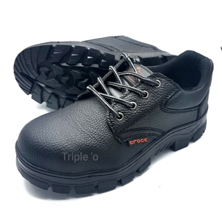 ภาพขนาดย่อของสินค้ารองเท้าเซฟตี้ safety shoes หัวเหล็ก 8003 สีดำ 36-46