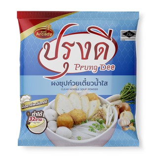 สินค้า ผงทำน้ำซุปก๋วยเตี๋ยว น้ำซุปสุกี้ สำเร็จรูป  น้ำใส ปรุงดี ขนาด 145 กรัม