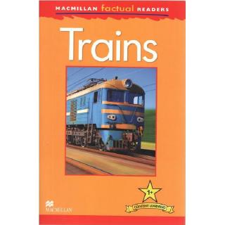 DKTODAY หนังสือ MAC.FACTUAL READERS 1:TRAINS