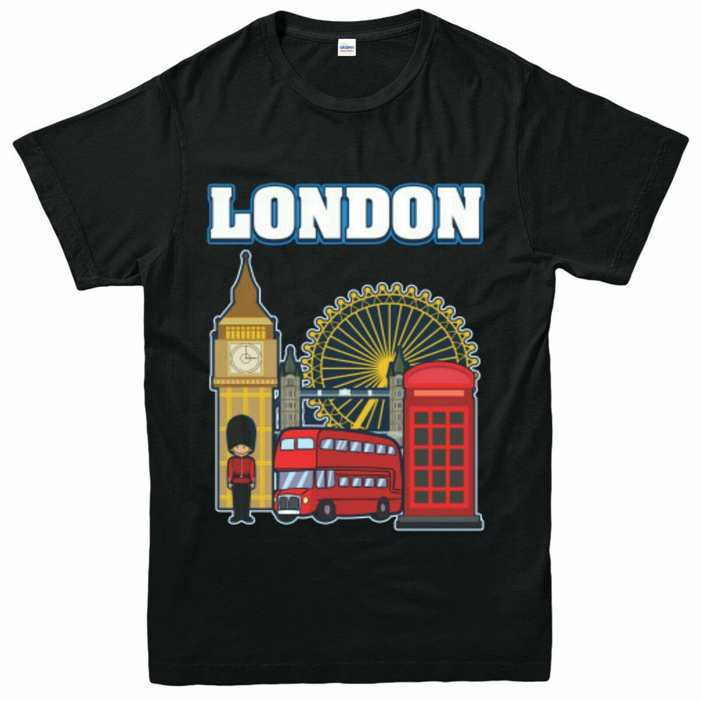 2023-เสื้อยืดลาย-london-แฟชั่น-เสื้อเชิ้ตสำหรับผู้ชาย-และผู้หญิง