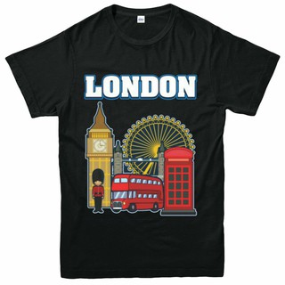 เสื้อยืดลาย london แฟชั่น