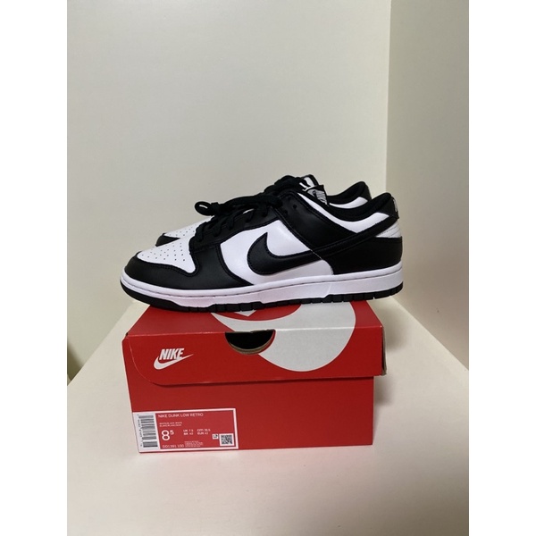 รองเท้า-nike-dunk-low-panda-black-white