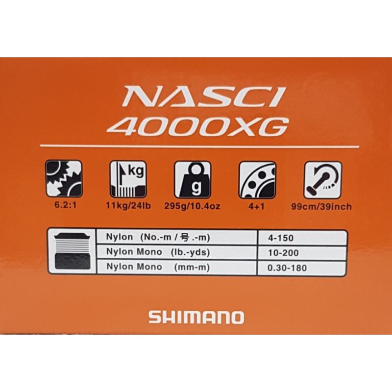 แท้-shimano-16-nasci-4000xg