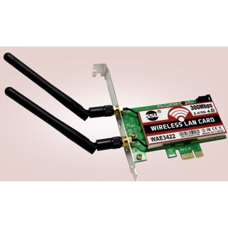 Wireless Network 300M PCI-E การ์ดเครือข่ายไร้สายในตัว dual-band 2.4G 5G ราคาสุดคุ้ม พร้อมส่ง ส่งเร็ว ประกันไทย CPU2DAY