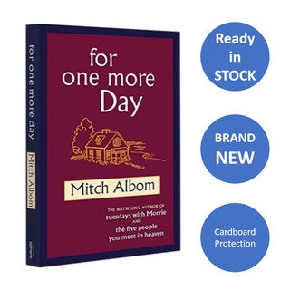 【iReading】For One More Day Mitch Albom English Book Pocket Size Bestseller