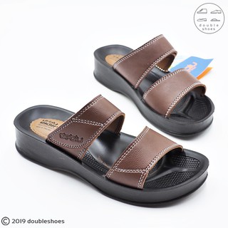 รองเท้าแตะเพื่อสุขภาพ ผู้หญิง Deblu รุ่น L873 สีน้ำตาล ไซส์ 36-41