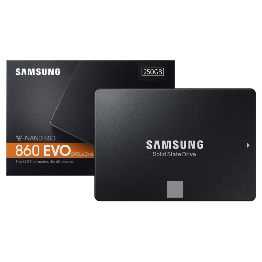 250 GB SSD SAMSUNG 860 EVO MZ 76E250BW 5 YEARS Pansonics