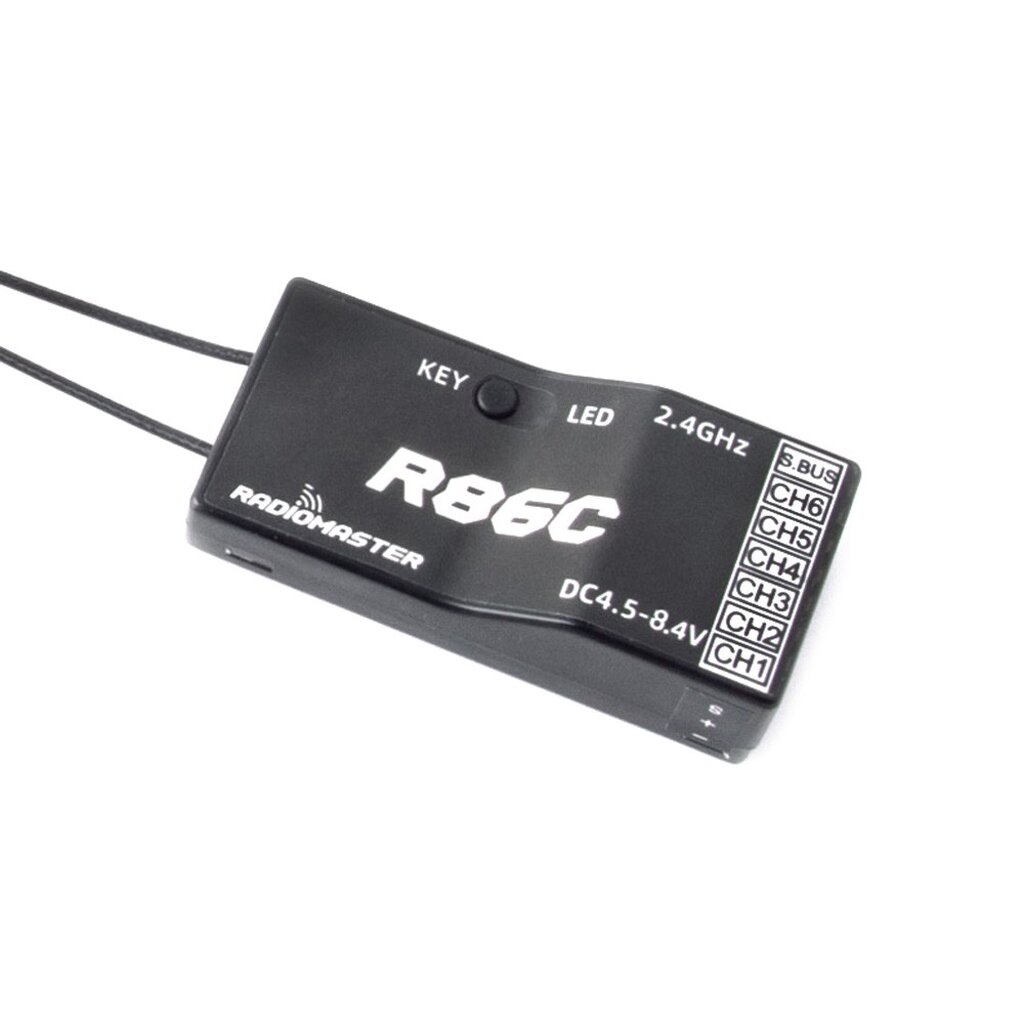 Radiomaster R86C 6CH Frsky D8 Compatible PWM Receiver w/Sbus รีซีฟเวอร์ ...