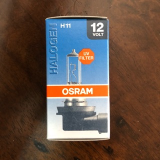 หลอด H11 12V 55W (Original) ยี่ห้อ Osram แท้ made in Germany